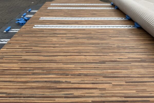 Smartfloor Design TFWSA spiced bamboo. In an elegant bamboo and wood look.