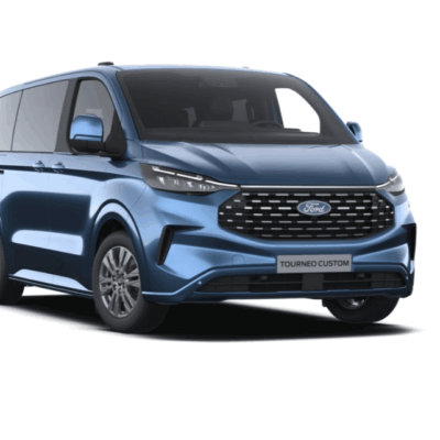 Ford Tourneo Custom in Chrome Blue Metallic