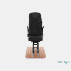 Illustration of the aluminum double rail with the Ranger seat variant.