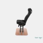 Illustration of the aluminum double rail with the Ranger seat variant.