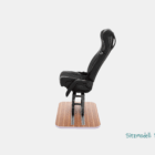 Abbildung der Aluminium Doppelschiene für den Van Ausbau mit dem Sitzmodell Ranger.