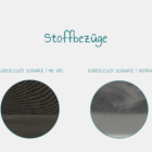 Übersicht der zwei verschiedenen Stoffbezüge für den Gurtbock Advanced.