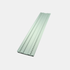 Picture of the aluminum double rail for van conversion.