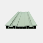Abbildung der Aluminium Doppelschiene für den Van-Ausbau.